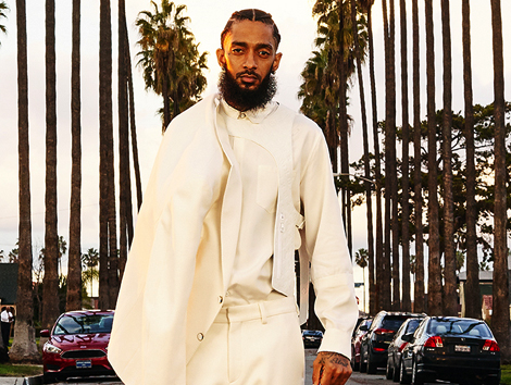 nipsey hussle yellow tracksuit